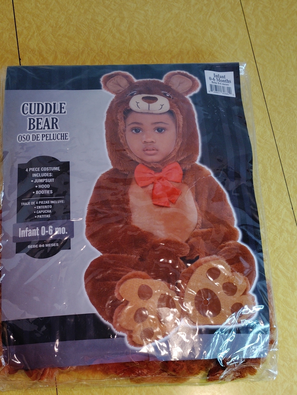 Cuddle Bear Halloween Costume Size 0-6 Months. New